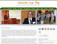 Tablet Screenshot of charlestonrugsblog.com